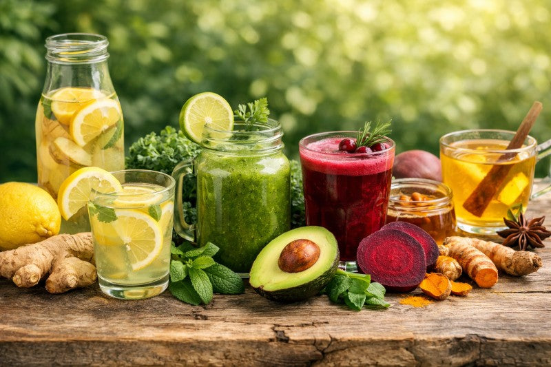 detox foie : 6 boissons et aliments
