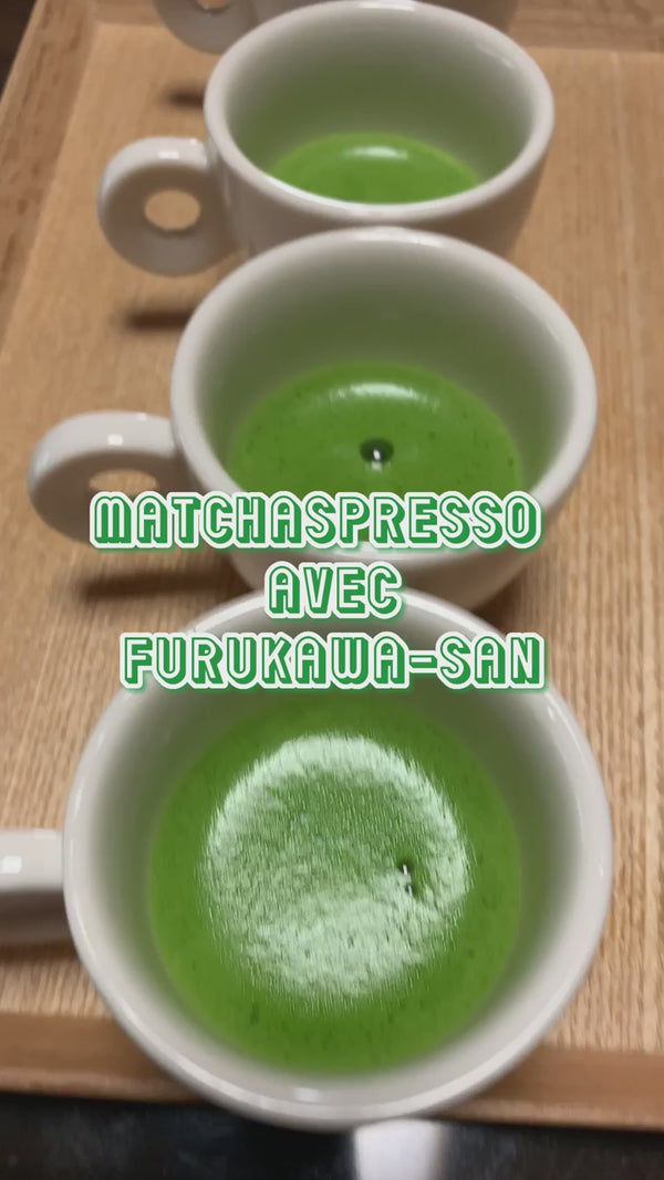 Making a "Matchaspresso"