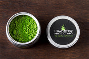 observe the delicate green powder: each particle measures less than 100 microns in diameter